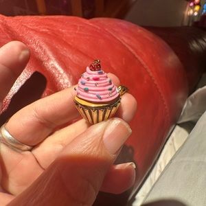 Juicy couture pink cupcake charm